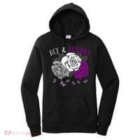 LGBT Pride Funny Asexuality Ace Asexual Flag Gift Asexual Women's Hoodie thumb 0