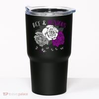 LGBT Pride Funny Asexuality Ace Asexual Flag Gift Asexual Tumbler thumb 0