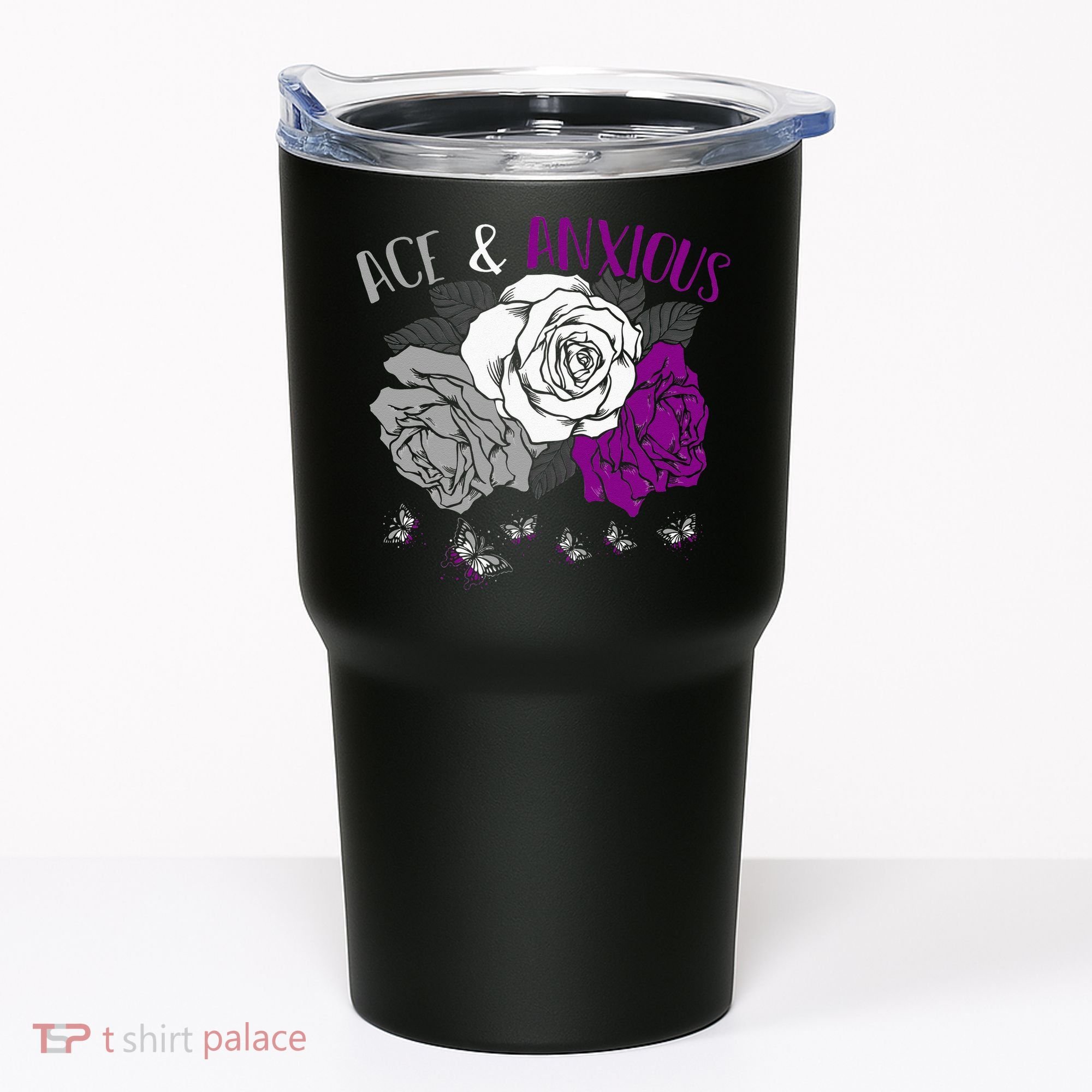 LGBT Pride Funny Asexuality Ace Asexual Flag Gift Asexual Tumbler