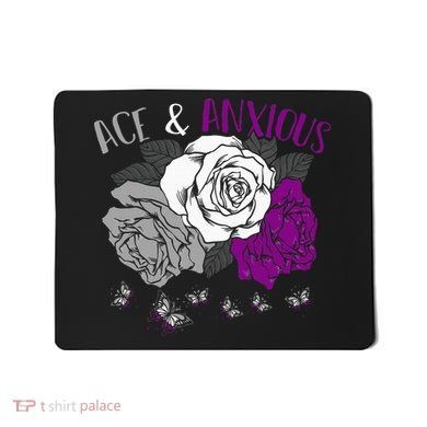 LGBT Pride Funny Asexuality Ace Asexual Flag Gift Asexual Mousepad
