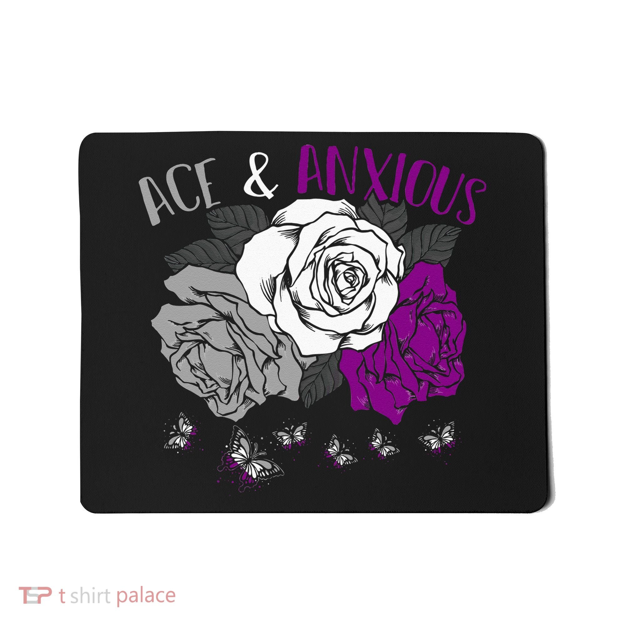 LGBT Pride Funny Asexuality Ace Asexual Flag Gift Asexual Mousepad