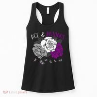 LGBT Pride Funny Asexuality Ace Asexual Flag Gift Asexual Women's Tank Top thumb 0