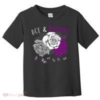 LGBT Pride Funny Asexuality Ace Asexual Flag Gift Asexual Toddler T-Shirt thumb 0