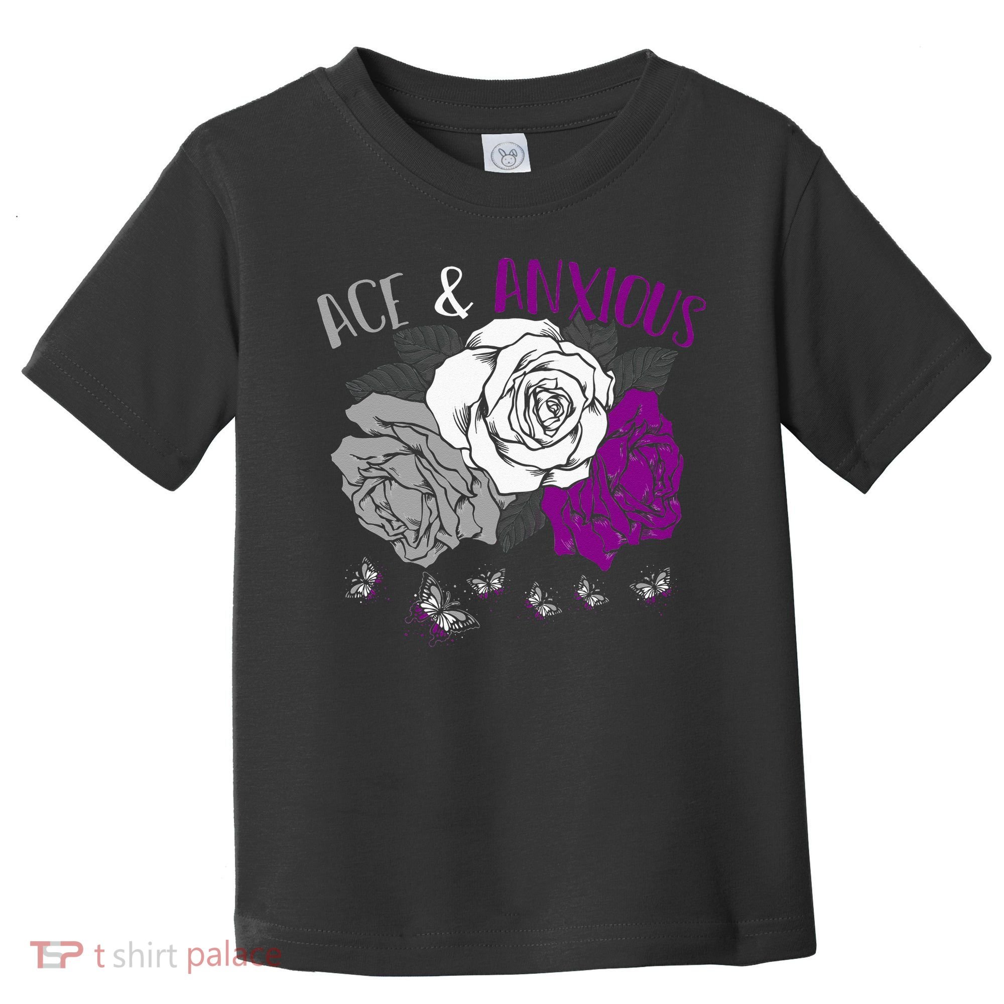 LGBT Pride Funny Asexuality Ace Asexual Flag Gift Asexual Toddler T-Shirt