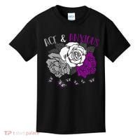 LGBT Pride Funny Asexuality Ace Asexual Flag Gift Asexual Kids T-Shirt thumb 0