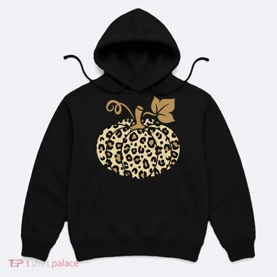 Leopard Pumpkin Fall Hoodie