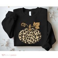 Leopard Pumpkin Fall Sweatshirt thumb 2