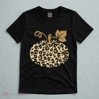 Leopard Pumpkin Fall T-Shirt thumb 5