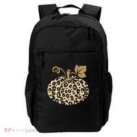 Leopard Pumpkin Fall Backpack thumb 0