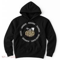 Leopard Pumpkin Fall Lover Hoodie thumb 0