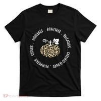 Leopard Pumpkin Fall Lover T-Shirt thumb 0