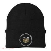 Leopard Pumpkin Fall Lover Beanie thumb 0