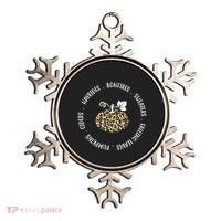 Leopard Pumpkin Fall Lover Ornament thumb 0