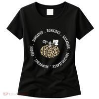 Leopard Pumpkin Fall Lover Women's T-Shirt thumb 0