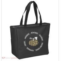 Leopard Pumpkin Fall Lover Tote Bag thumb 2
