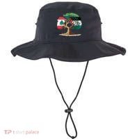 Lebanon Palestine Flag Lebanese Palestinian Bucket Hat thumb 0