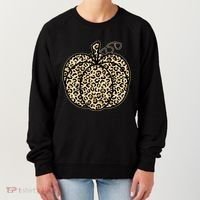 Leopard Pumpkin Festive Women's Sweatshirt thumb 0