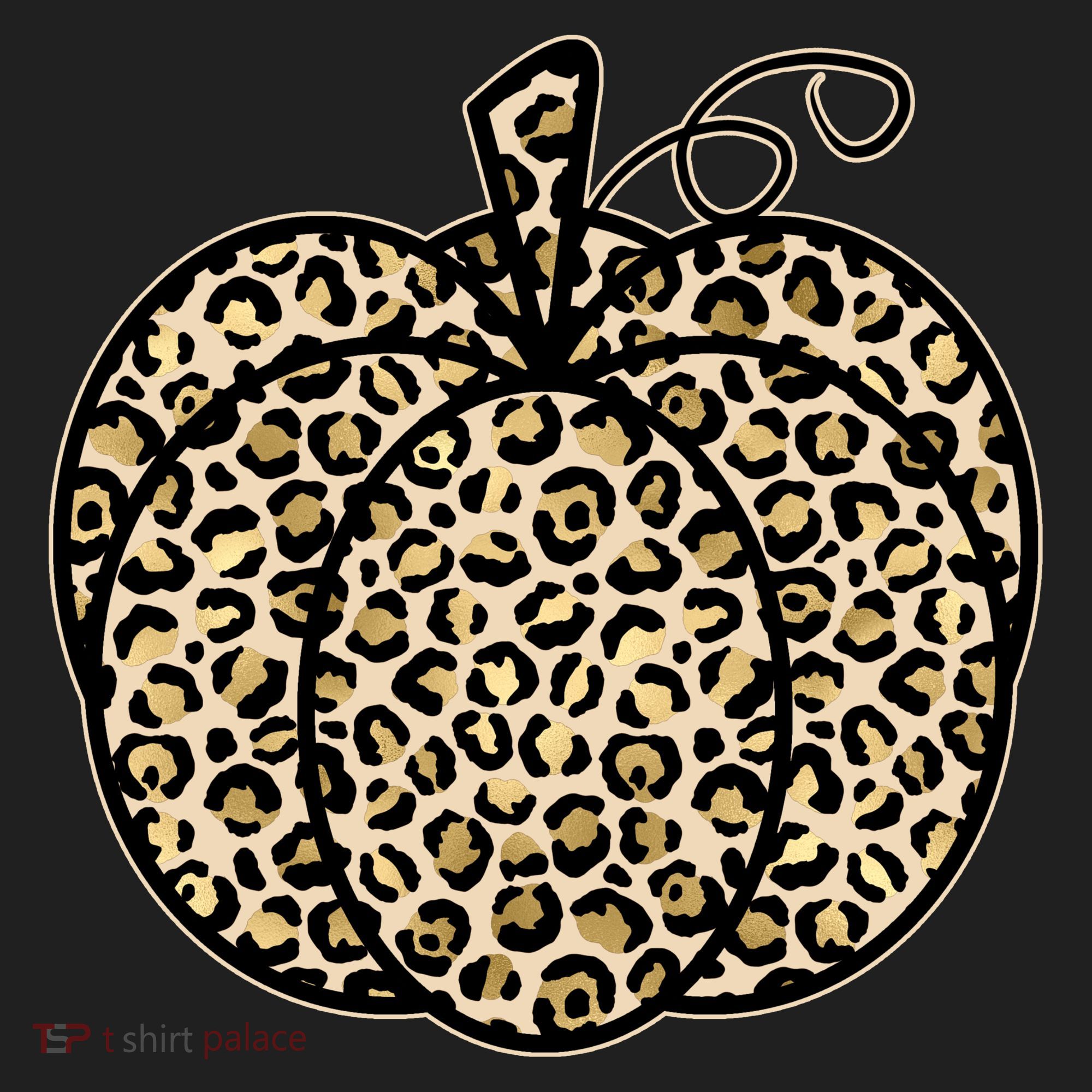 Leopard Pumpkin Festive Women's Sweatshirt