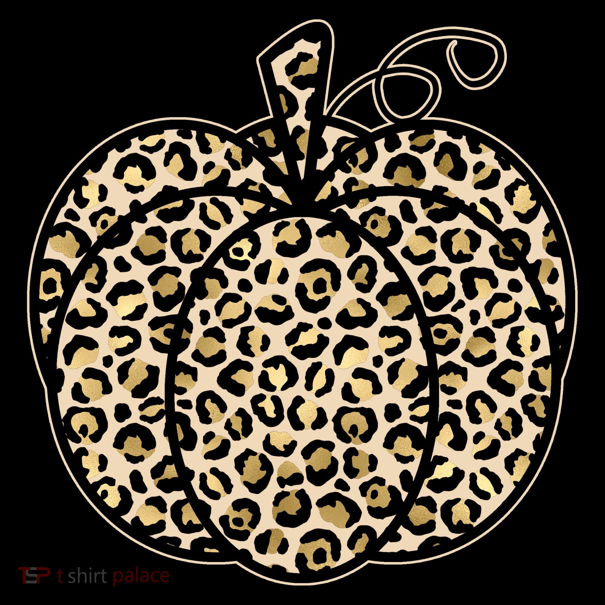 Leopard Pumpkin Festive Toddler Hoodie