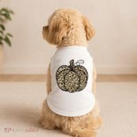 Leopard Pumpkin Festive Doggie Tank thumb 2