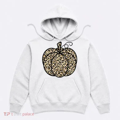 Leopard Pumpkin Festive Hoodie