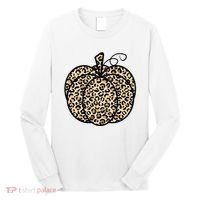 Leopard Pumpkin Festive Long Sleeve Shirt thumb 0
