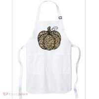 Leopard Pumpkin Festive Apron thumb 0
