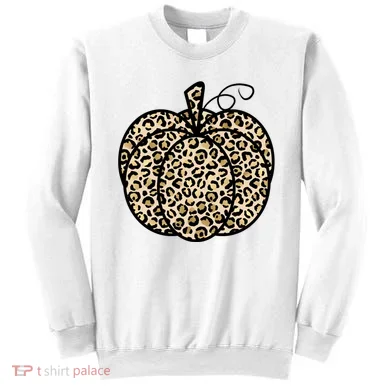 Leopard Pumpkin Festive Sweatshirt