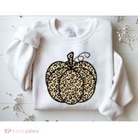 Leopard Pumpkin Festive Sweatshirt thumb 2