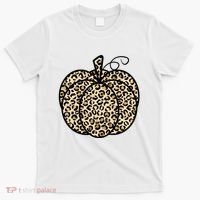 Leopard Pumpkin Festive T-Shirt thumb 0