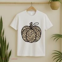 Leopard Pumpkin Festive T-Shirt thumb 2
