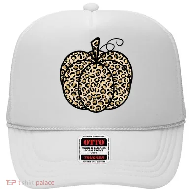 Leopard Pumpkin Festive Hat