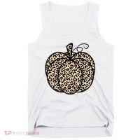 Leopard Pumpkin Festive Tank Top thumb 0