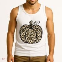 Leopard Pumpkin Festive Tank Top thumb 3