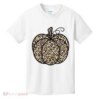 Leopard Pumpkin Festive Kids T-Shirt thumb 0