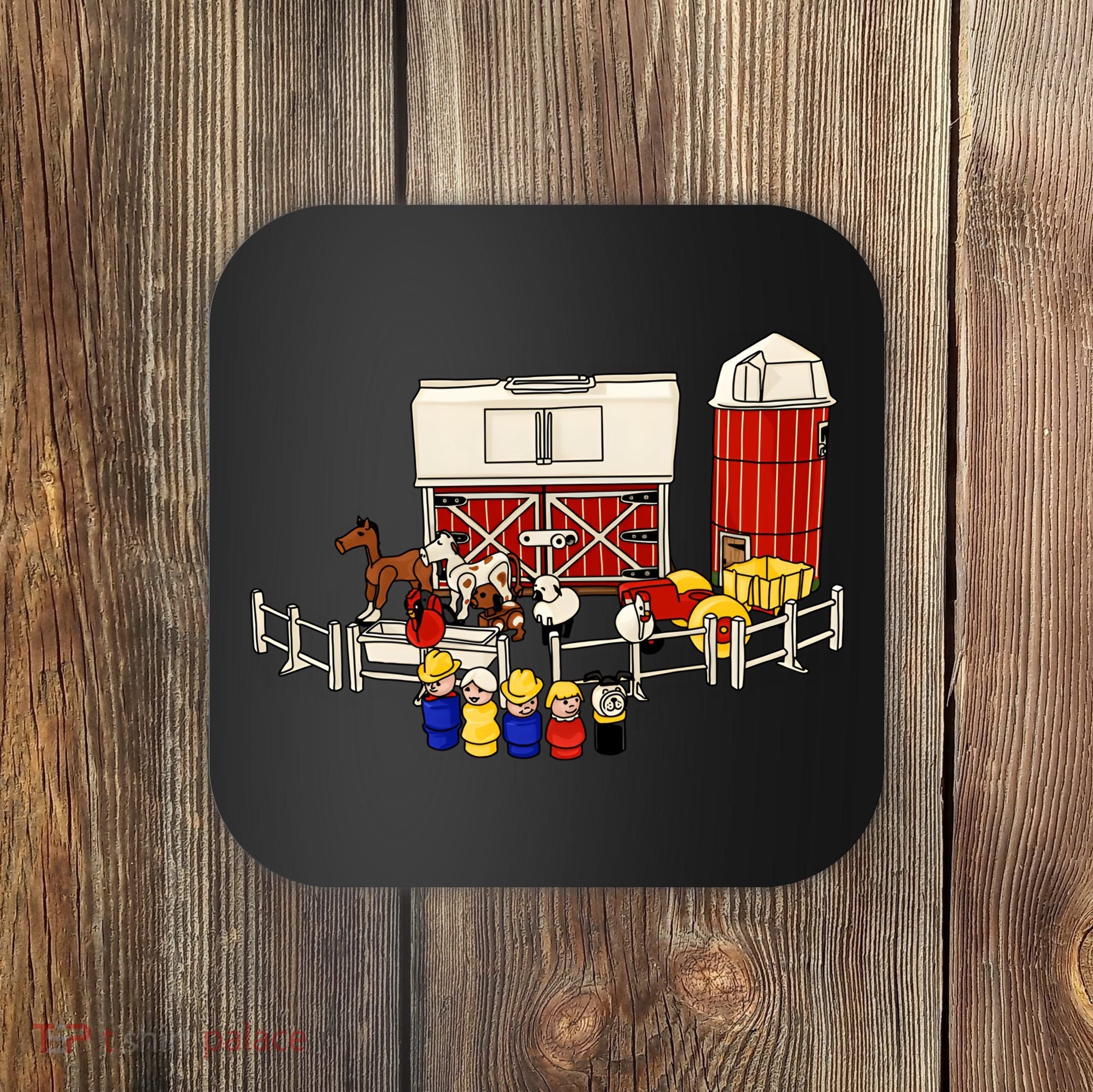 Little People Family With Farm Coaster