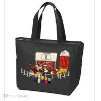 Little People Family With Farm Tote Bag thumb 3