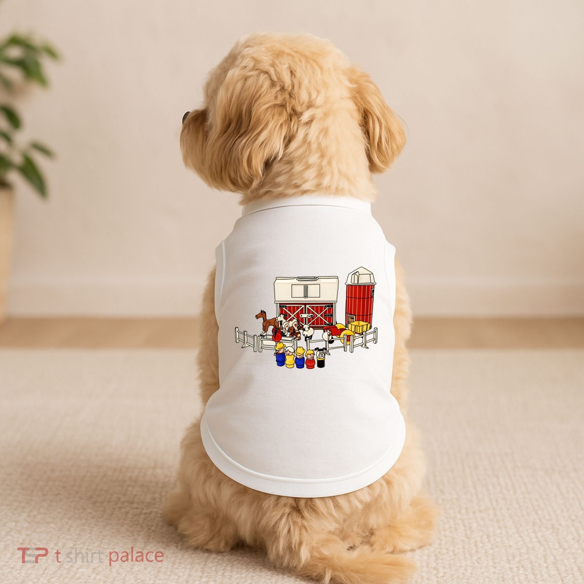 Little People Family With Farm Doggie Tank