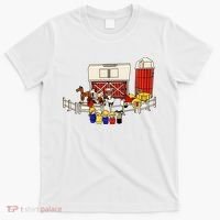 Little People Family With Farm T-Shirt thumb 0