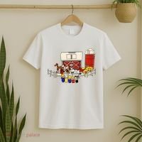 Little People Family With Farm T-Shirt thumb 2