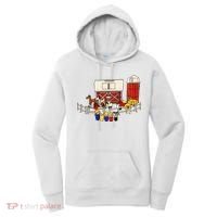 Little People Family With Farm Women's Hoodie thumb 0