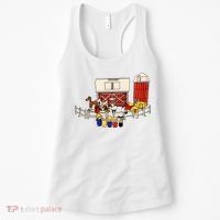 Little People Family With Farm Women's Tank Top thumb 0