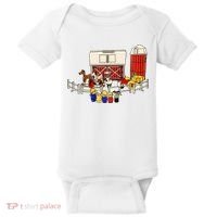 Little People Family With Farm Baby Bodysuit thumb 0
