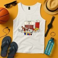 Little People Family With Farm Tank Top thumb 4