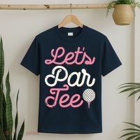 Lets Par Funny Golf Golfer Girl Women Party Team Gift T-Shirt thumb 2