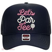 Lets Par Funny Golf Golfer Girl Women Party Team Gift Hat thumb 0