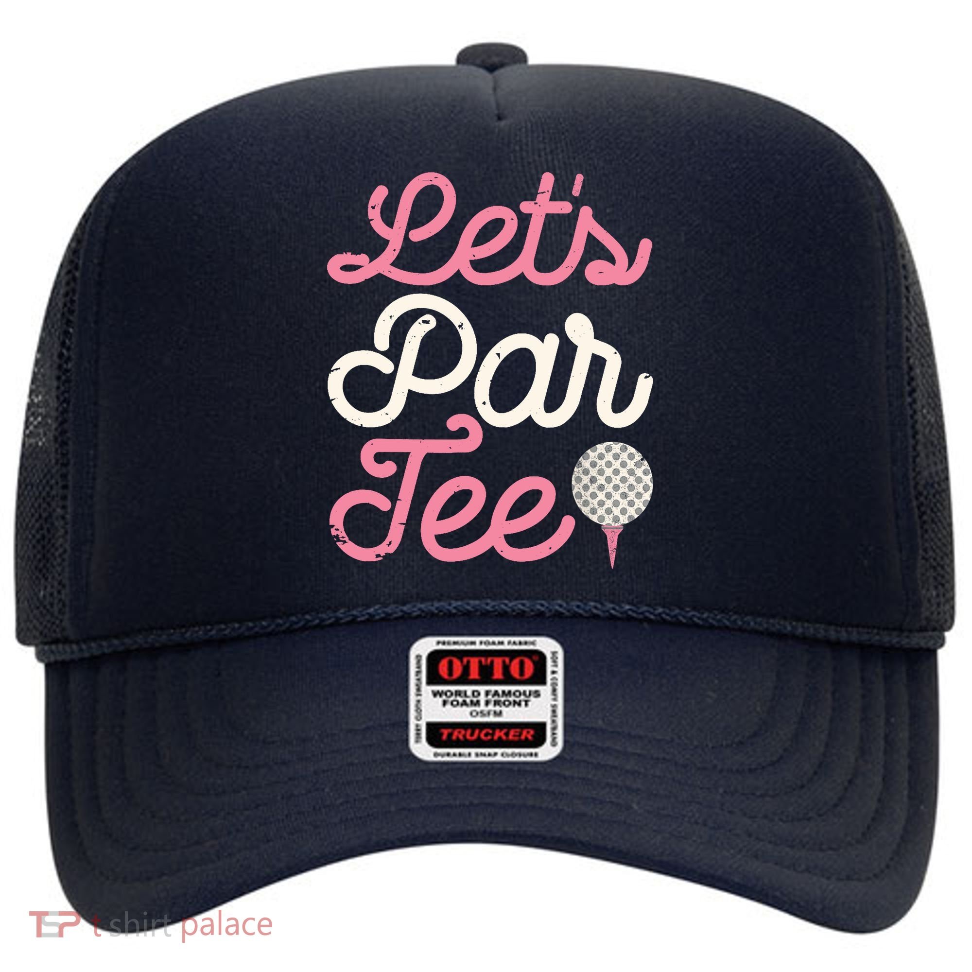 Lets Par Funny Golf Golfer Girl Women Party Team Gift Hat