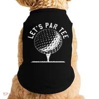 Lets Par Funny Golf Player Gift Doggie Tank thumb 0