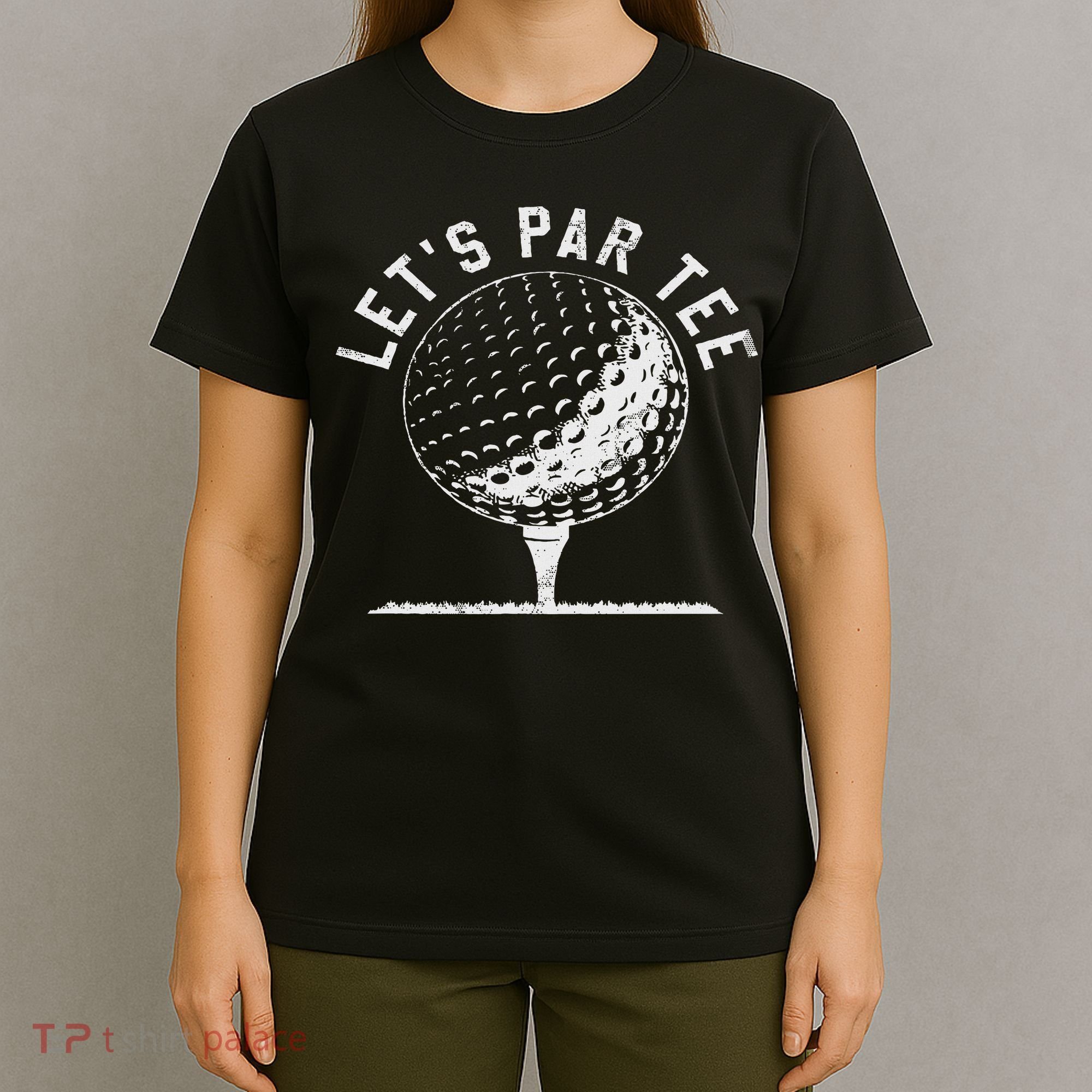 Lets Par Funny Golf Player Gift T-Shirt