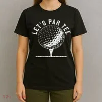 Lets Par Funny Golf Player Gift T-Shirt thumb 4